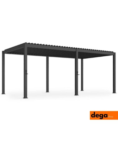 Pergola Bioclimatica in alluminio 3.60x6