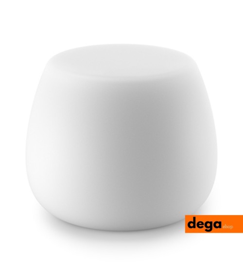 Boom low stool - bianco