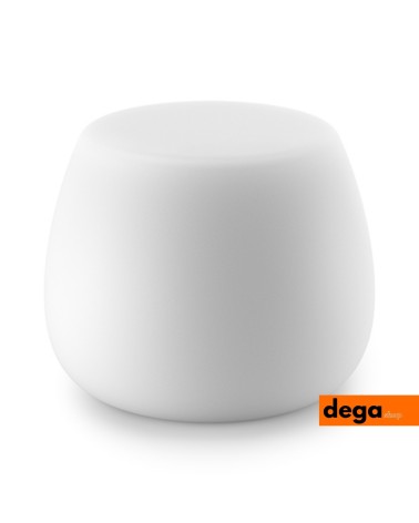 Boom low stool - bianco