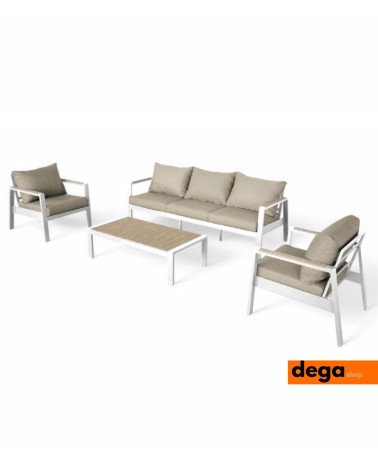 Set Lepanto Bianco in alluminio