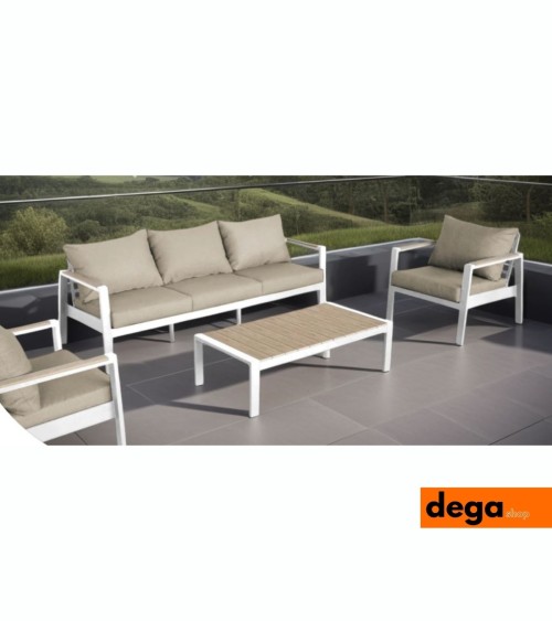 Set Lepanto Bianco in alluminio