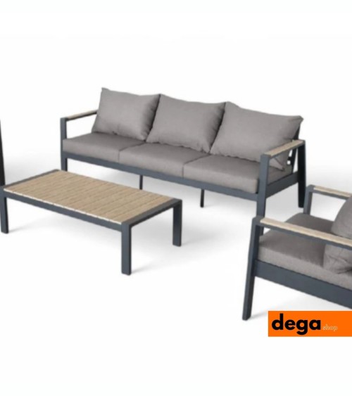 Set Lepanto Grigio in alluminio Set Lepanto Grigio in alluminio