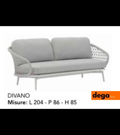 Divano con panca Madagascar