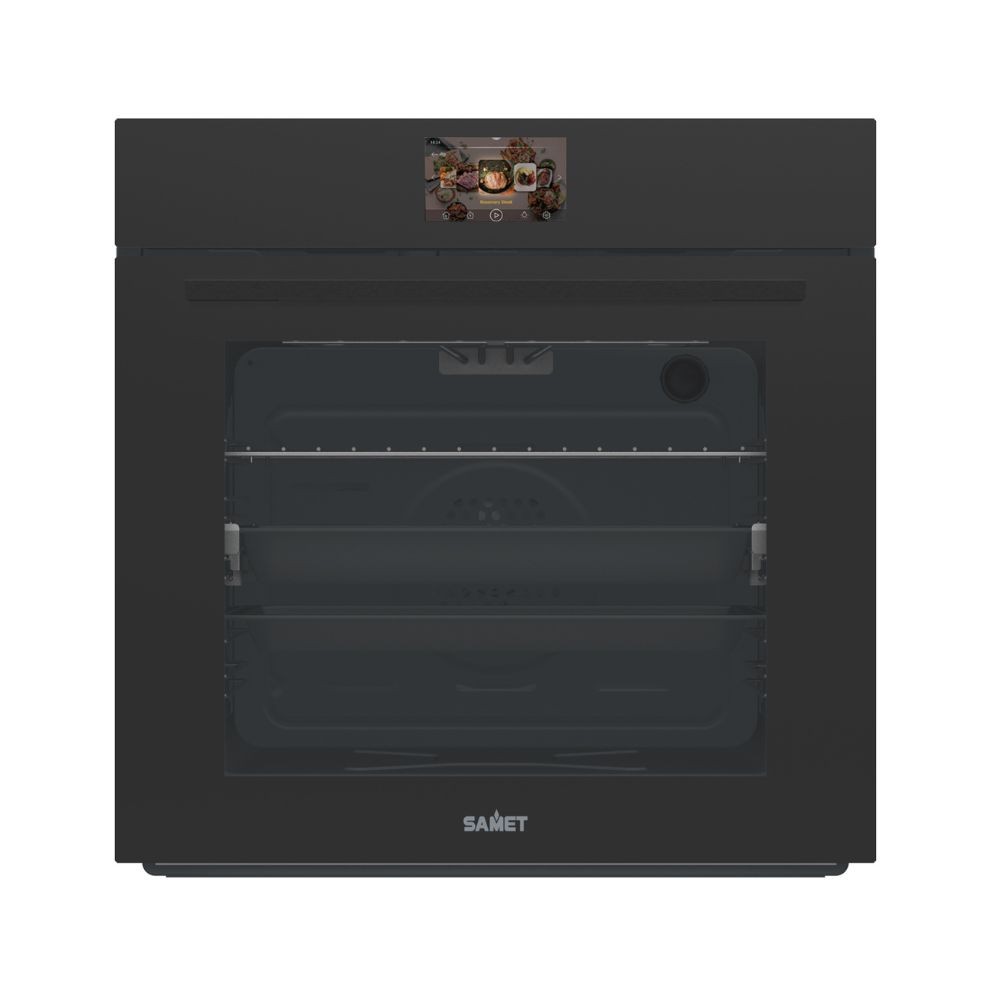 Forno elettrico Samet Tempest da incasso 60 cm. 69 lt vetro satinato temperato n